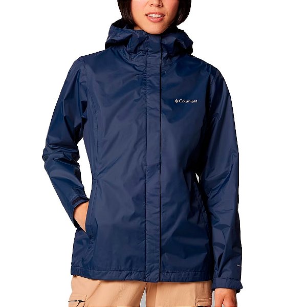 Jaqueta Feminina Impermeável Arcadia™ II Jacket Collegiate Navy - Columbia