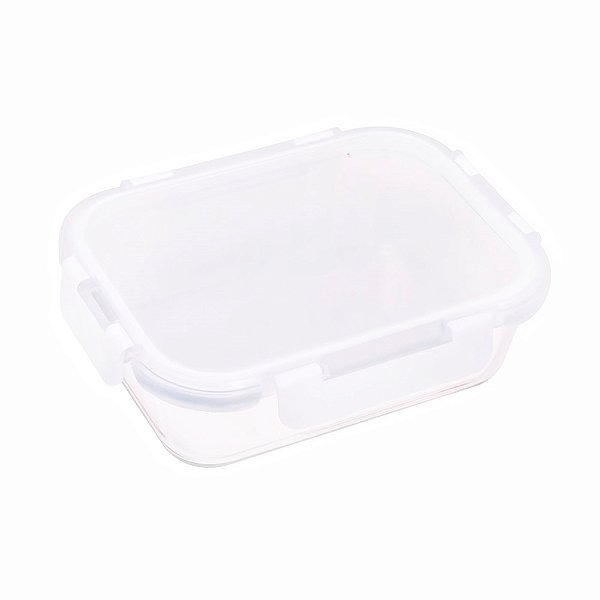 Pote Refratário Vidro Com Tampa 650ml - Mor