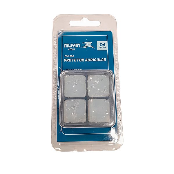 Protetor De Ouvido Em Silicone Para Natação 2 Pares - Nautika