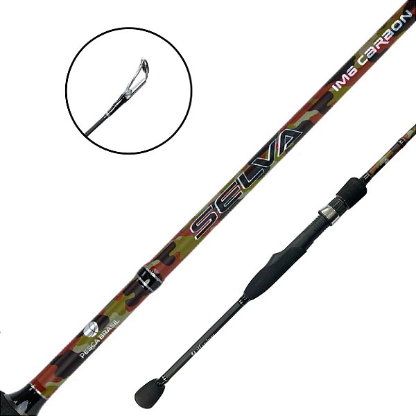 Vara Para Molinete Selva 1.74m - Pesca Brasil