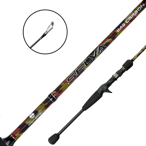 Vara Para Carretilha Selva 1.74m - Pesca Brasil