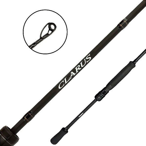 Vara Para Molinete Interiça Clarus 1.91mt 6.3 1-8g 20lbs - Shimano