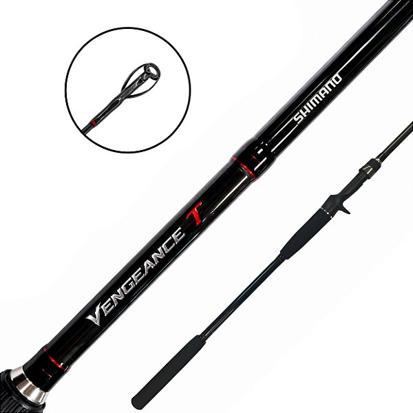 Vara Para Carretilha 8'0" Vengeance T 2.40m 20-30 Libras 2 Partes - Shimano