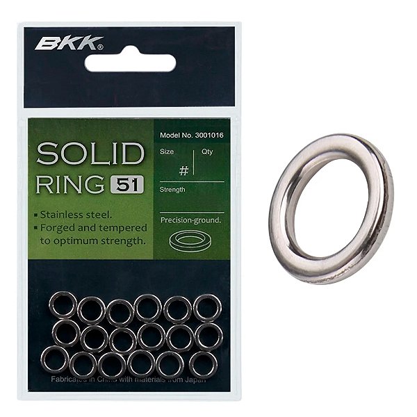 Argola Solid Rin G51 Tam. C/ - BKK