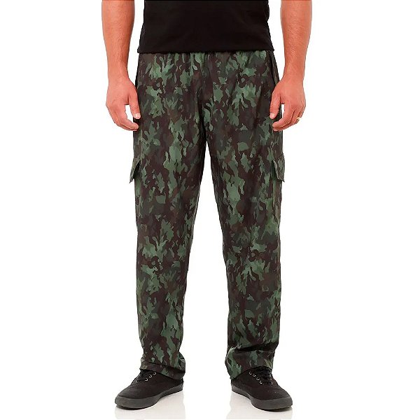 Calça Cargo Masculina Camuflada - Oro
