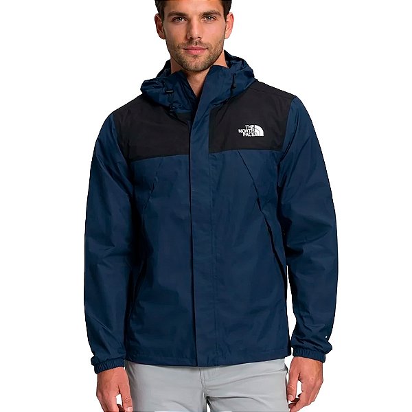 Jaqueta Masculina Antora Jackeet Azul Escuro Preto - The North Face
