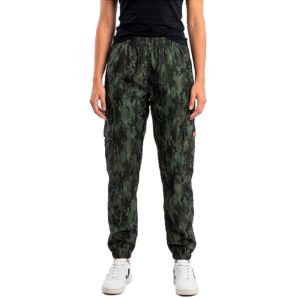 Calça Cargo Feminina Camuflada - Oro