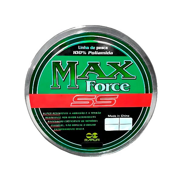 Linha Monofilamento MaxForce SS 150m - Maruri
