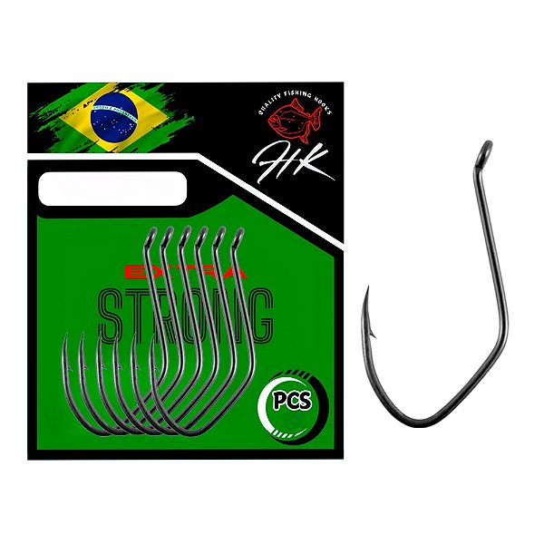 Anzol Big Monster Preto - HK