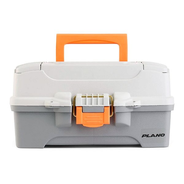 Caixa Pesca 1 Bandeja 2 Top Acess Cinza P000401 - Plano