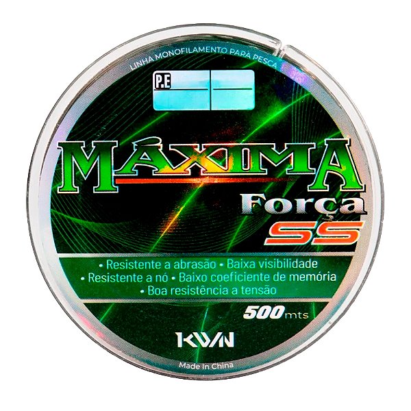 Linha Maxima Força SS Verde 500mt - KWN