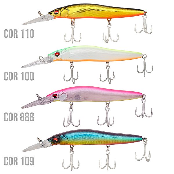 Isca Artificial Fenix R+2 11.5cm 16.5g Cor - Nitro Fishing
