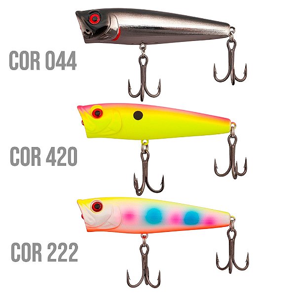 Isca Artificial Flash Popper 80 8cm 15.5g Cor - Nitro Fishing