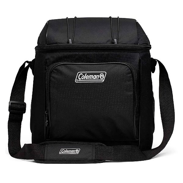 Bolsa Térmica 30 Latas Com Compartimento Preto - Coleman