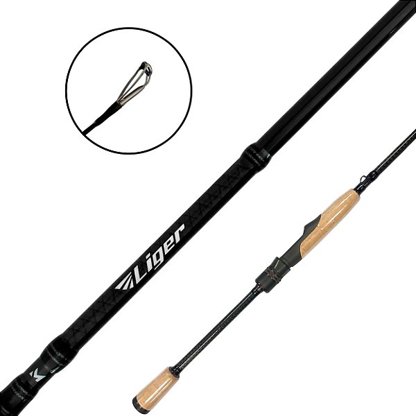 Vara Para Molinete Inteiriça Liger 1.90m - Marine