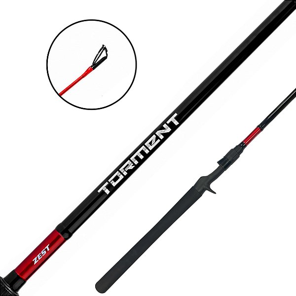 Vara Para Carretilha Inteiriça Torment 2.13m 30-60lbs - Zest