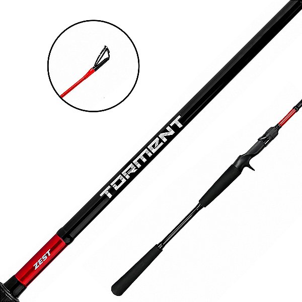 Vara Para Carretilha 2P Torment 30-60lbs - Zest