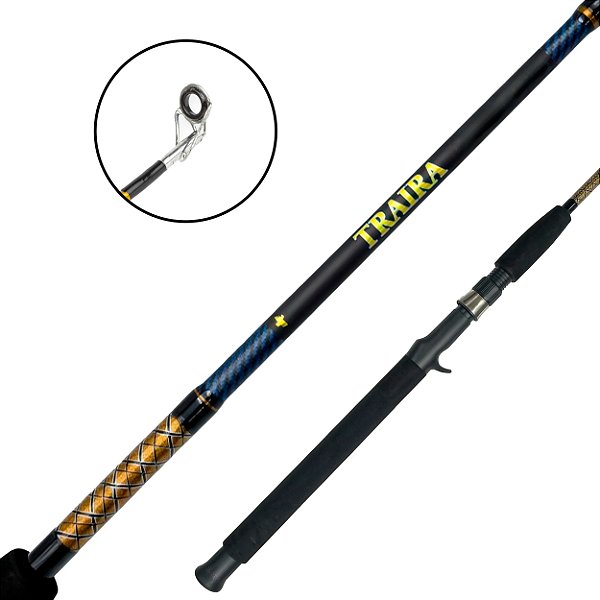 Vara Para Carretilha 2 Partes Traira 15-30lbs - Albatroz