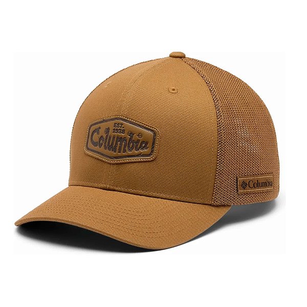 Boné Mesh Delta Leather Logo Pequena - Columbia