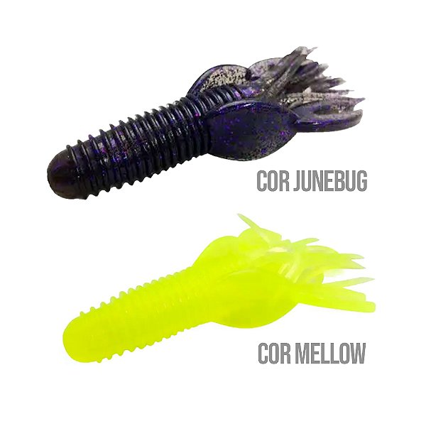 Isca Artificial Soft Criaturas Tube 9.5cm 3un - Monster 3x