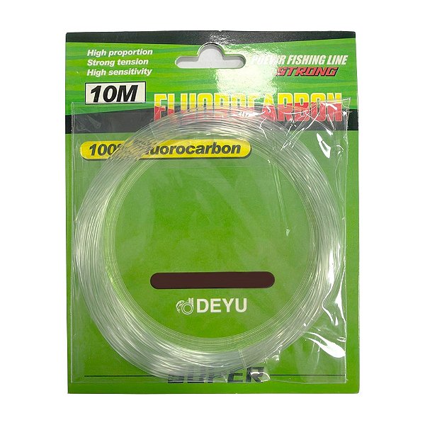 Linha Fluorcarbono CR 10mts - Deyu