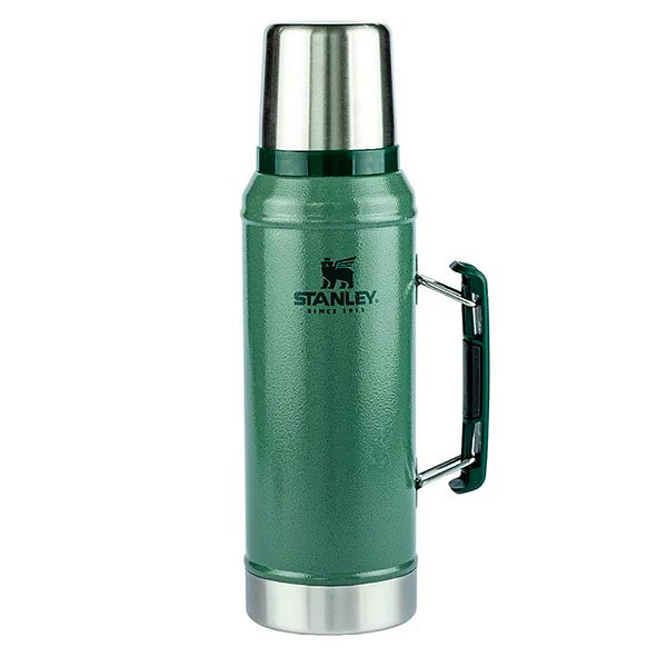 Garrafa Térmica Classic Green Verde 950ML - Stanley