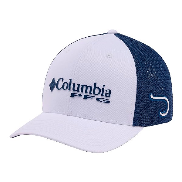 Boné PFG Mesh™ Ball Cap White/Blue - Columbia