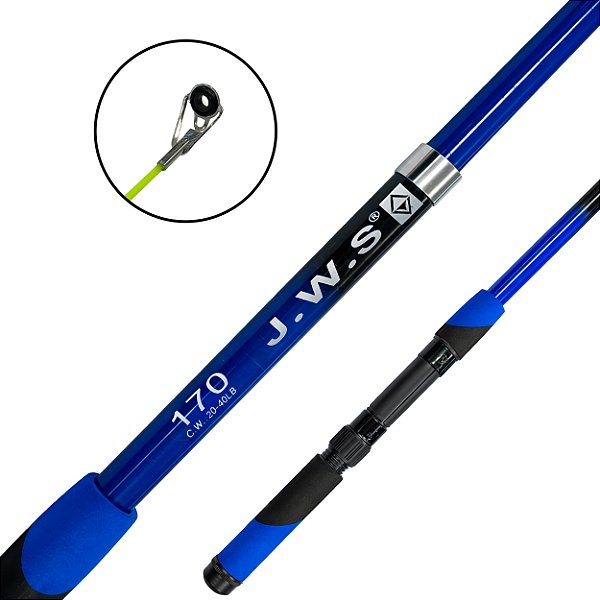 Vara Telescopica Para Molinete 1.70m 20-40lbs Cores Sortida WS-Y724- JWS