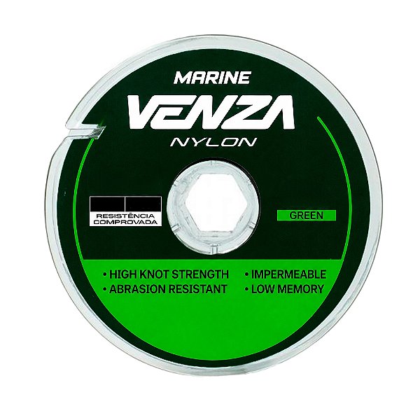 Linha Monofilamento Venza Verde - Marine