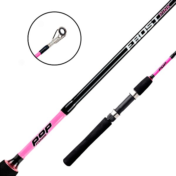 Vara Para Molinete Pop Frost Rosa 2 Partes 1.50m 10-20lbs - Pop Fishing