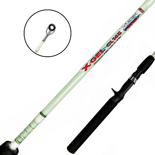 Vara Para Carretilha X-Gel Inteiriça 3-6kg - Sport Fishing Xingu