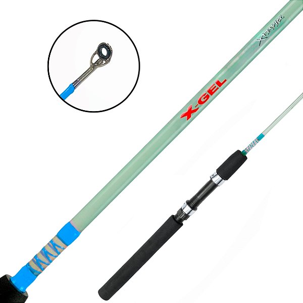 Vara Para Molinete X-Gel 2 Partes 3-6kg - Sport Fishing Xingu