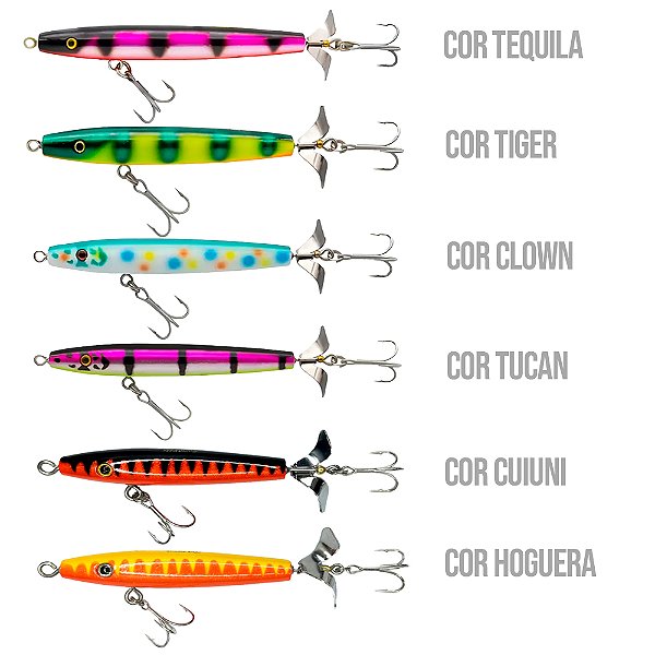 Isca Aritificial Caribe Lures Pavon Prop 15.5cm 35g - StrikePro