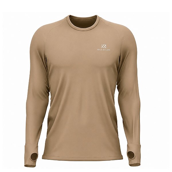 Camiseta Poliamida Masculina Basica Desert - Mar Negro