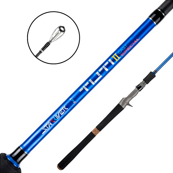 Vara Para Carretilha 2 Partes Tuti Special 2.13m 30lbs - Artemis Pesca