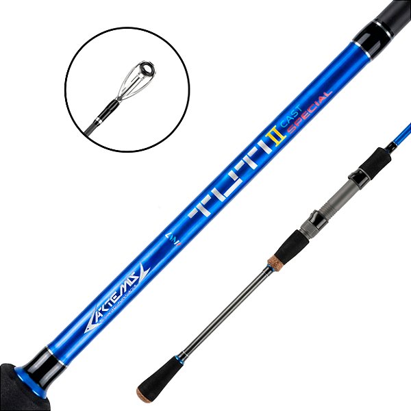 Vara Para Molinete Inteiriça Tuti Special 2.13m - Artemis Pesca