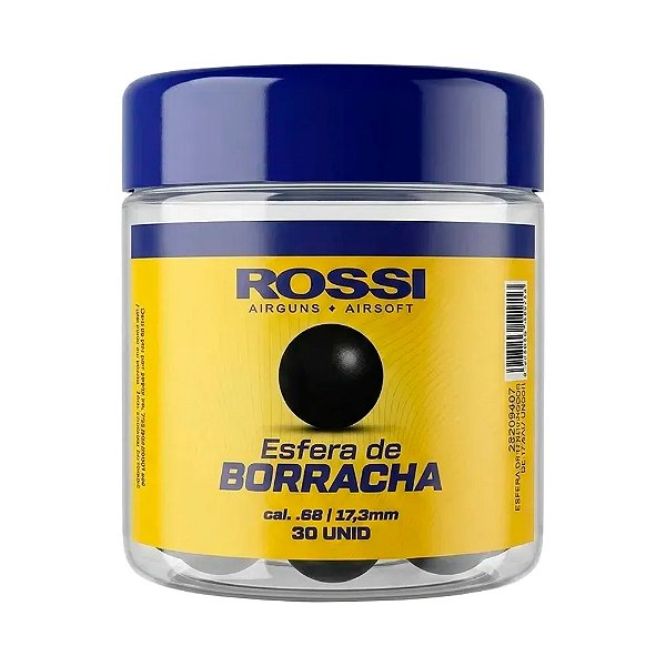 Esfera De Borracha .68 C/ 30un - Rossi
