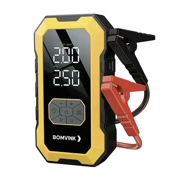 Auxiliar de Partida Compressor Portatil Veicular - Bmax