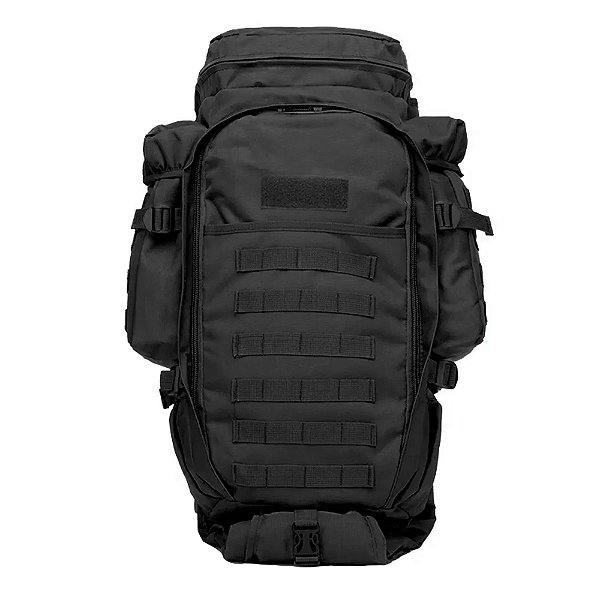 Mochila Tática A12 Preto 70 Litros - Deyu