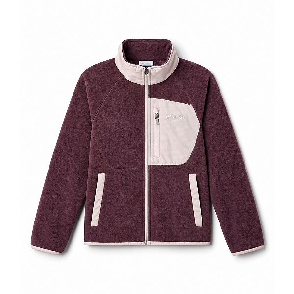 Jaqueta Fleece Infantil Fast Trek Full Zip Moonvista/Mineral - Columbia
