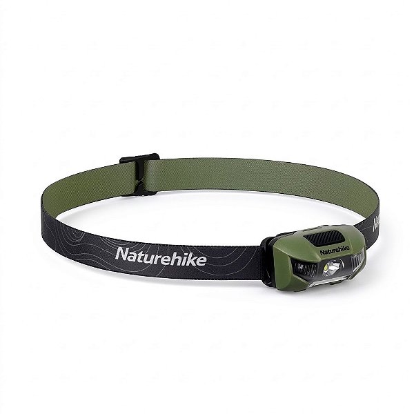 Lanterna de Cabeça IP66 210 Lúmens Verde - Naturehike