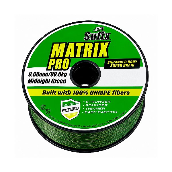 Linha Multifilamento Matrix Pro Verde 250m - Izanas