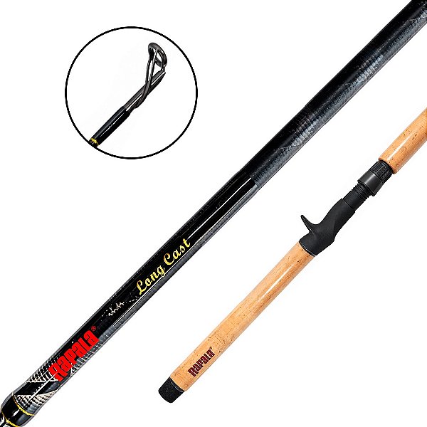 Vara Carretilha Inteiriça Longcast 2.10m 20-40lbs - Rapala