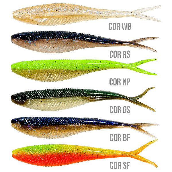 Isca Soft The Jerk 17,8cm Crush City Cor - Rapala