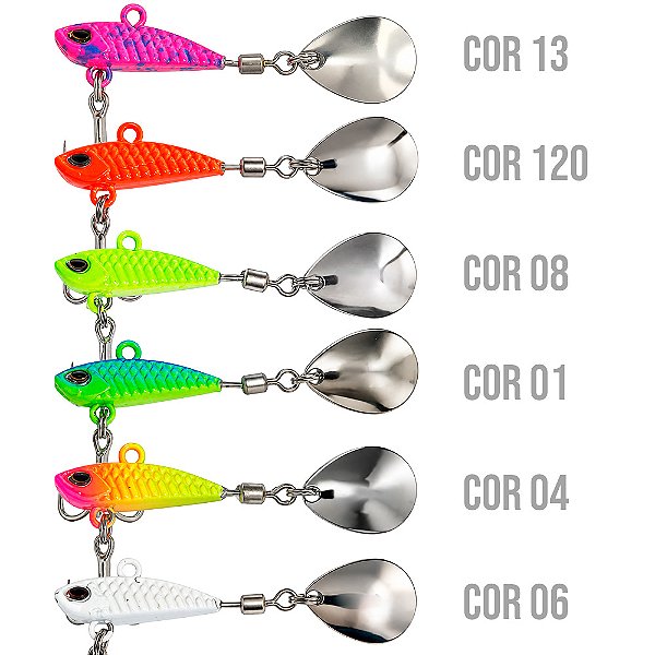 Isca Artificial Little Jr 15g 8 Cor - Jumelo