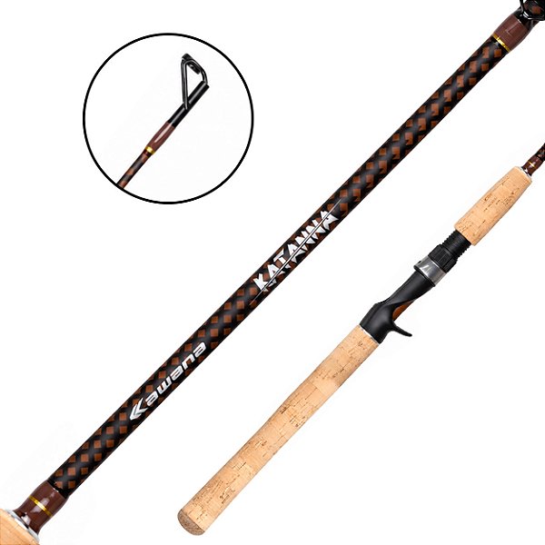 Vara Para Carretilha Interiça Katanna 60LB 2.13mt KTC71XH - Kawana