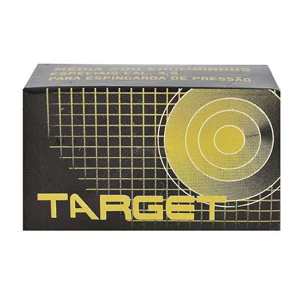 Chumbinho Target 4,5mm c/ 200Un. - Snyper