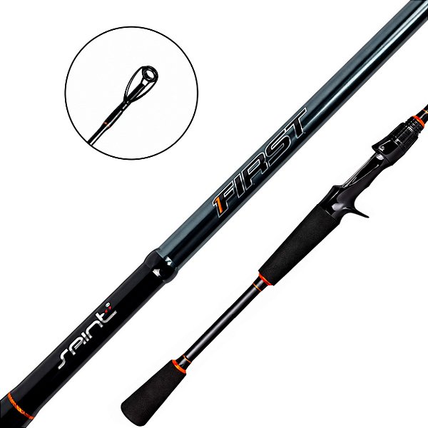 Vara Para Carretilha 2Partes First 802BC 2.44mt - Saint