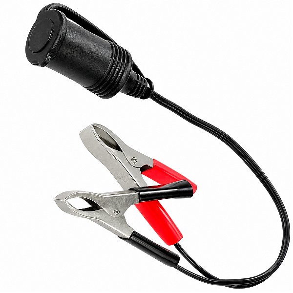 Adaptador Acendedor 12V P/ Starlink Com Garra De Jacaré - Atopy