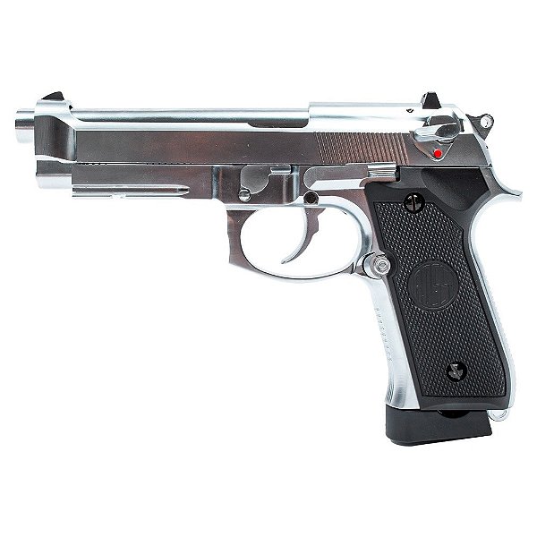Pistola Co2 Airgun Blowback M92 Silver 4.5mm - Rossi